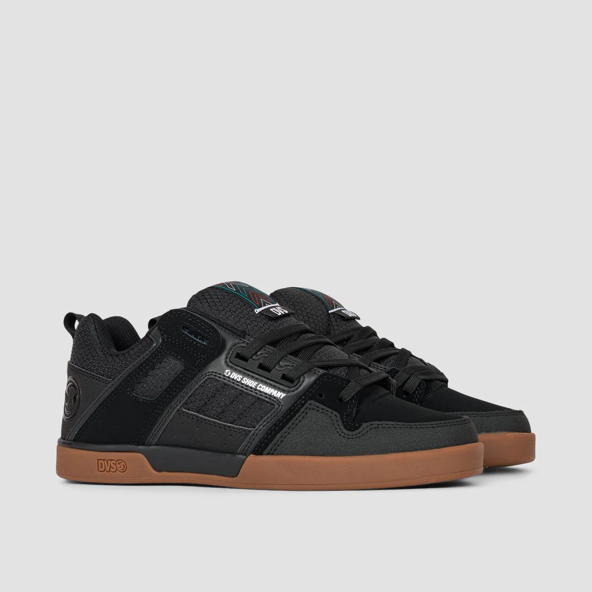 DVS Comanche 2.0+ Dave Bachinsky Shoes - Black/Reflective/Gum Nubuck - Image 2