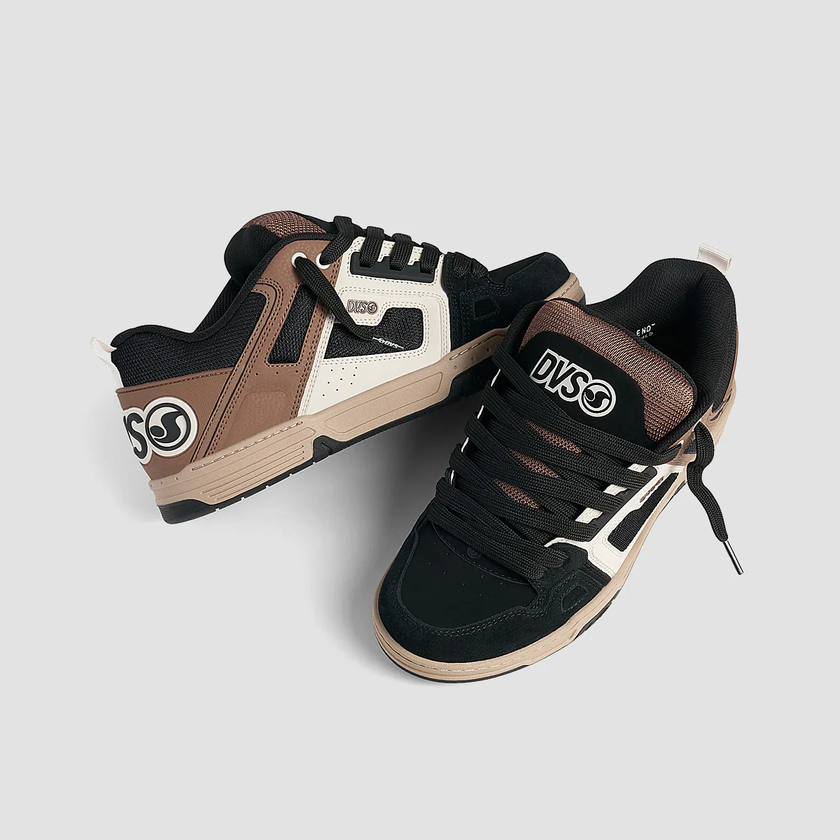 DVS Comanche Shoes - Black/Taupe/Brown - Image 2
