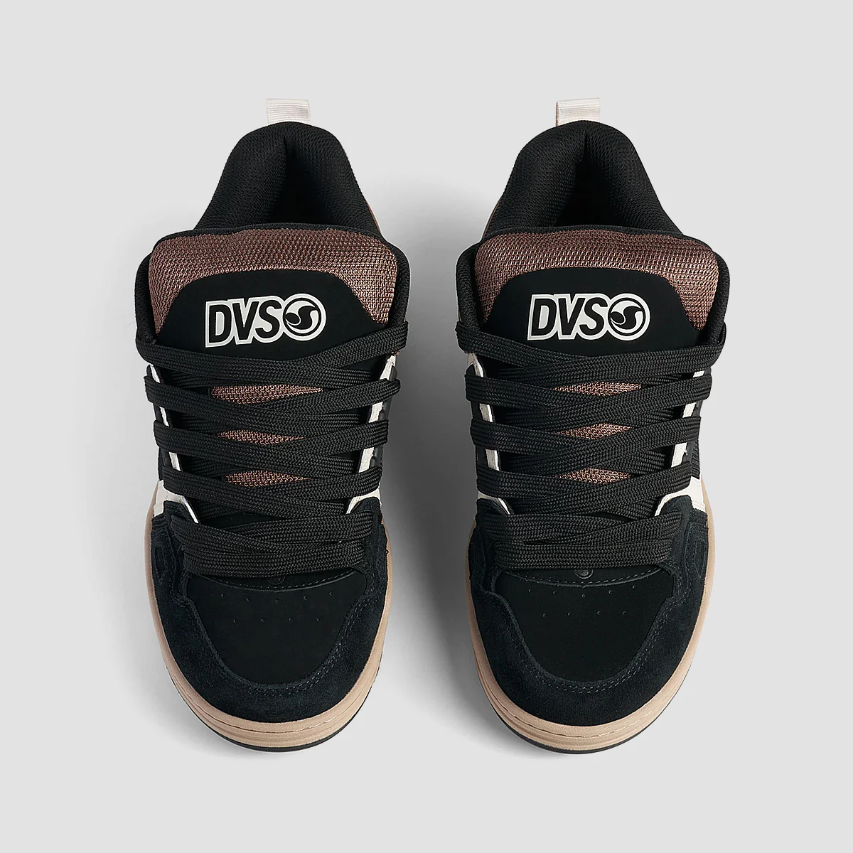 DVS Comanche Shoes - Black/Taupe/Brown - Image 3
