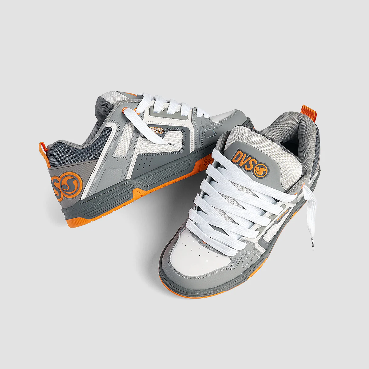DVS Comanche Shoes - Charcoal/Grey/Orange - Image 2