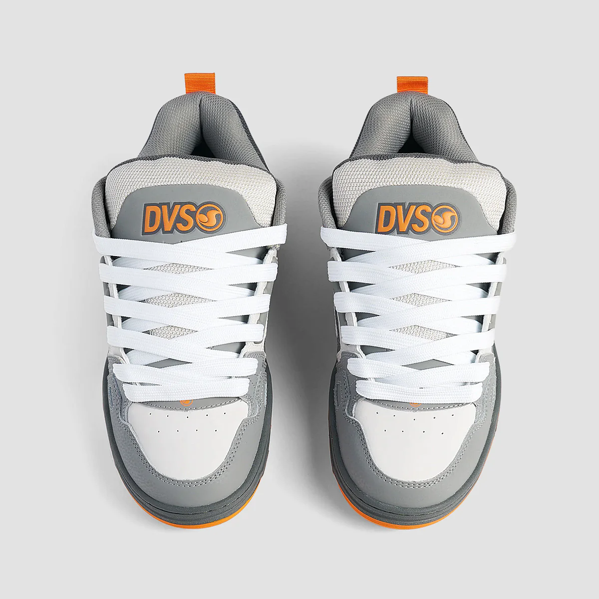 DVS Comanche Shoes - Charcoal/Grey/Orange - Image 4