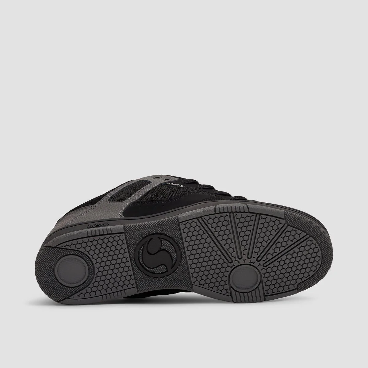 DVS Enduro 125 Shoes - Black/Charcoal/Lime Nubuck - Image 5