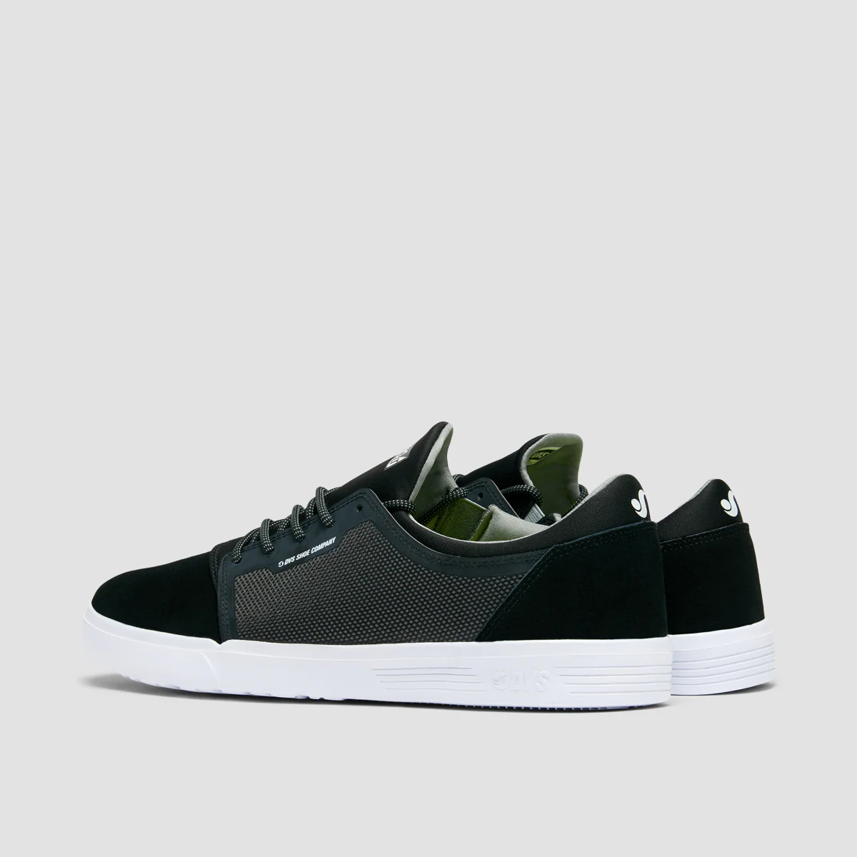 DVS Stratos LT+ Shoes - Black Woven - Image 3