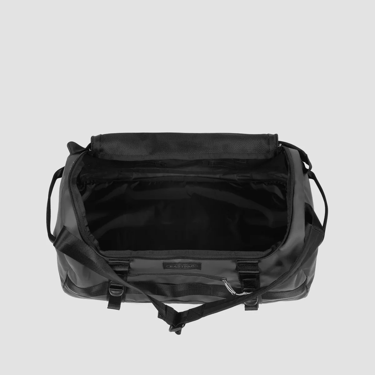 Eastpak Duffel Pack M 70L Duffle Bag Tarp Black2 - Image 2