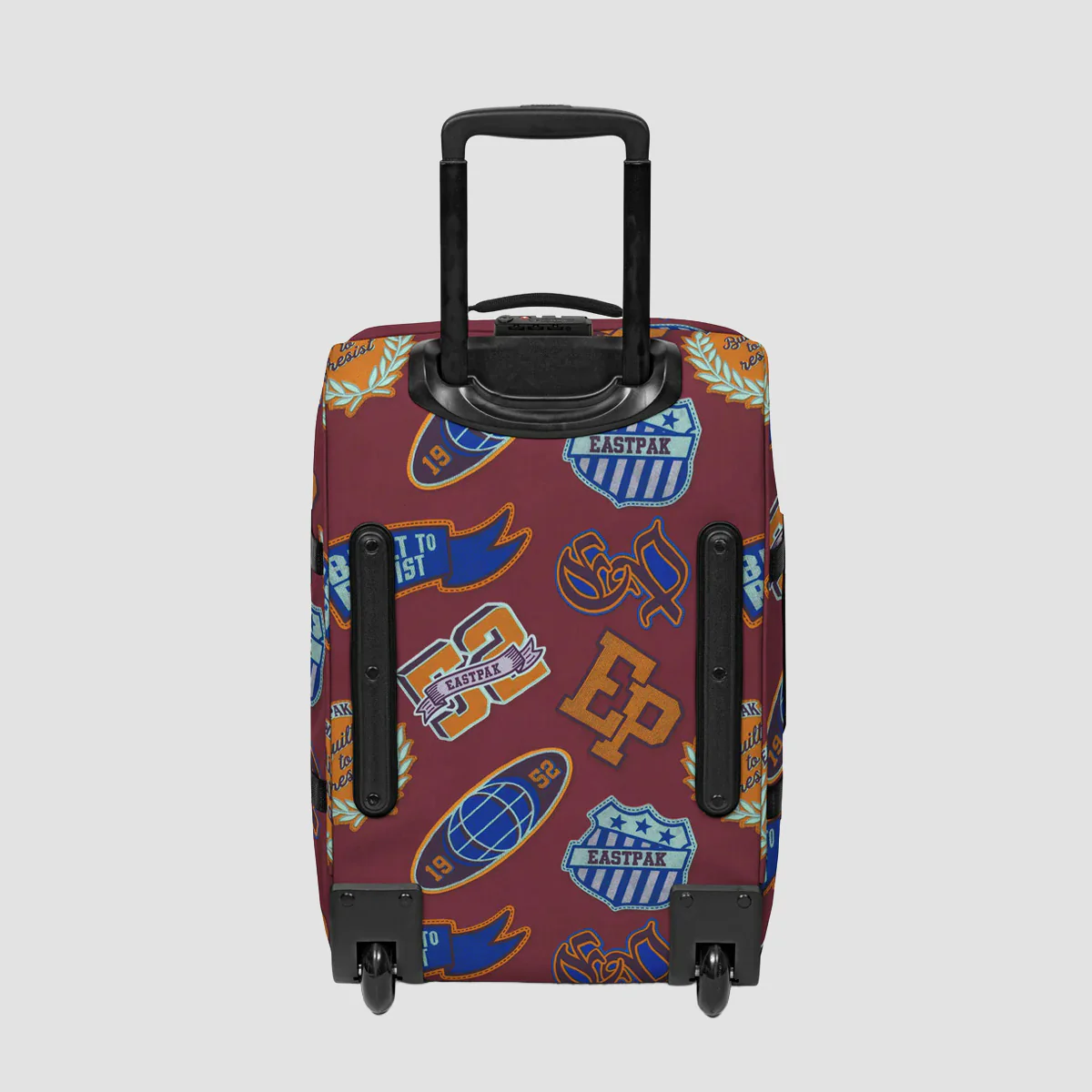 Eastpak Tranverz S 42L Wheeled Carry On Suitcase Clash Burgundy - Image 2