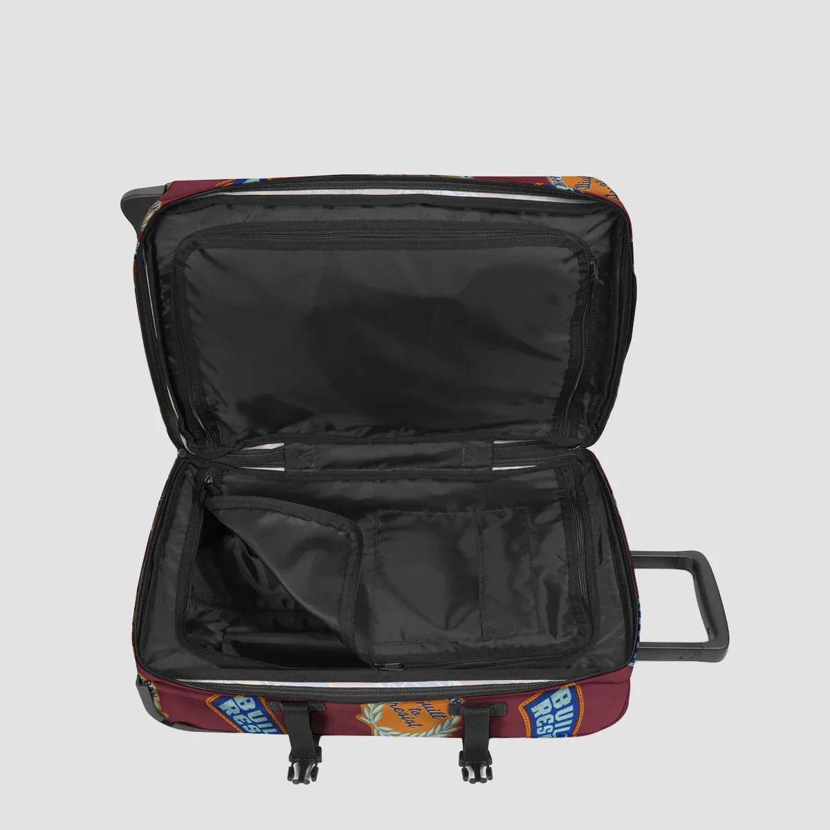 Eastpak Tranverz S 42L Wheeled Carry On Suitcase Clash Burgundy - Image 3