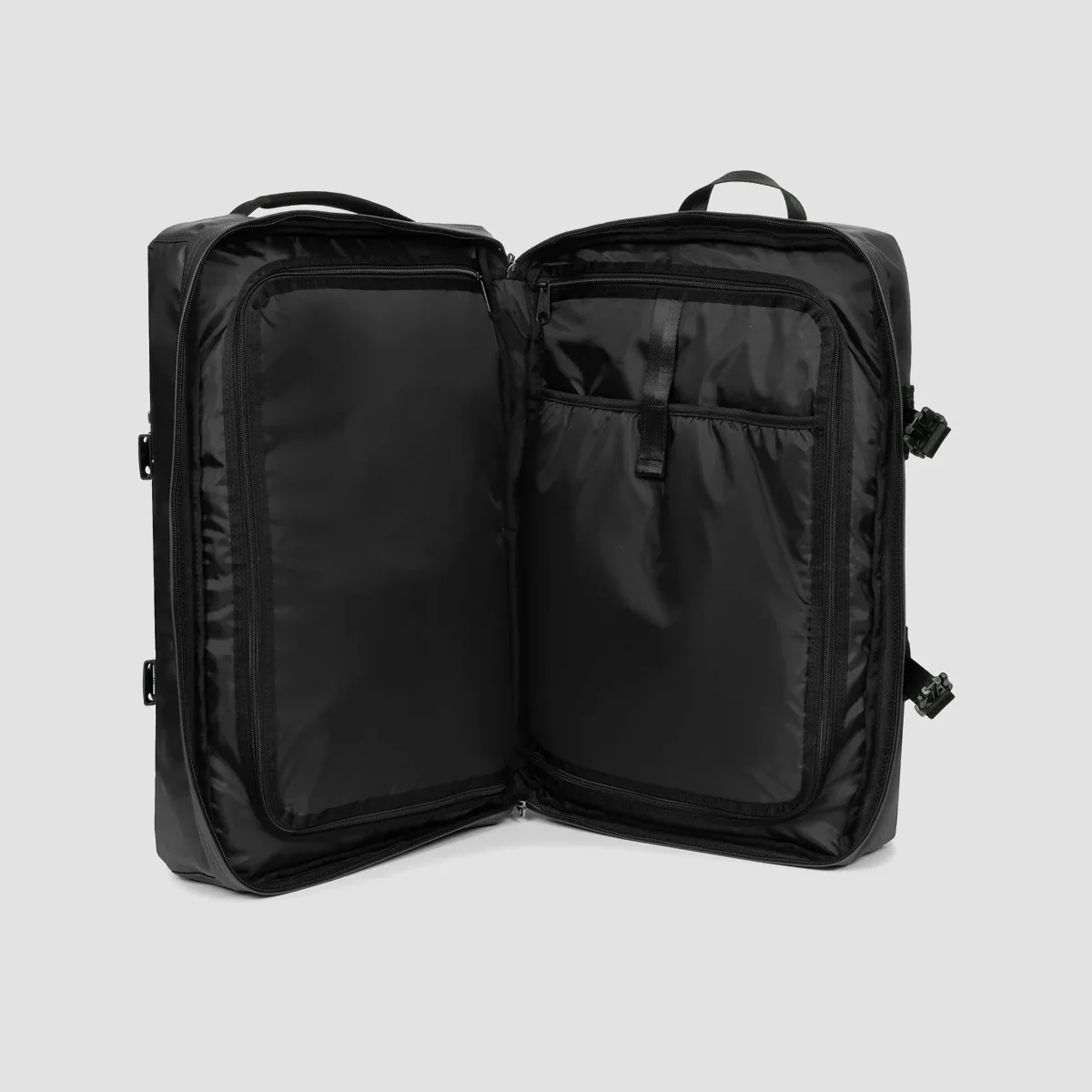 Eastpak Travelpack 42L Cabin Bag Backpack Tarp Black2 - Image 2