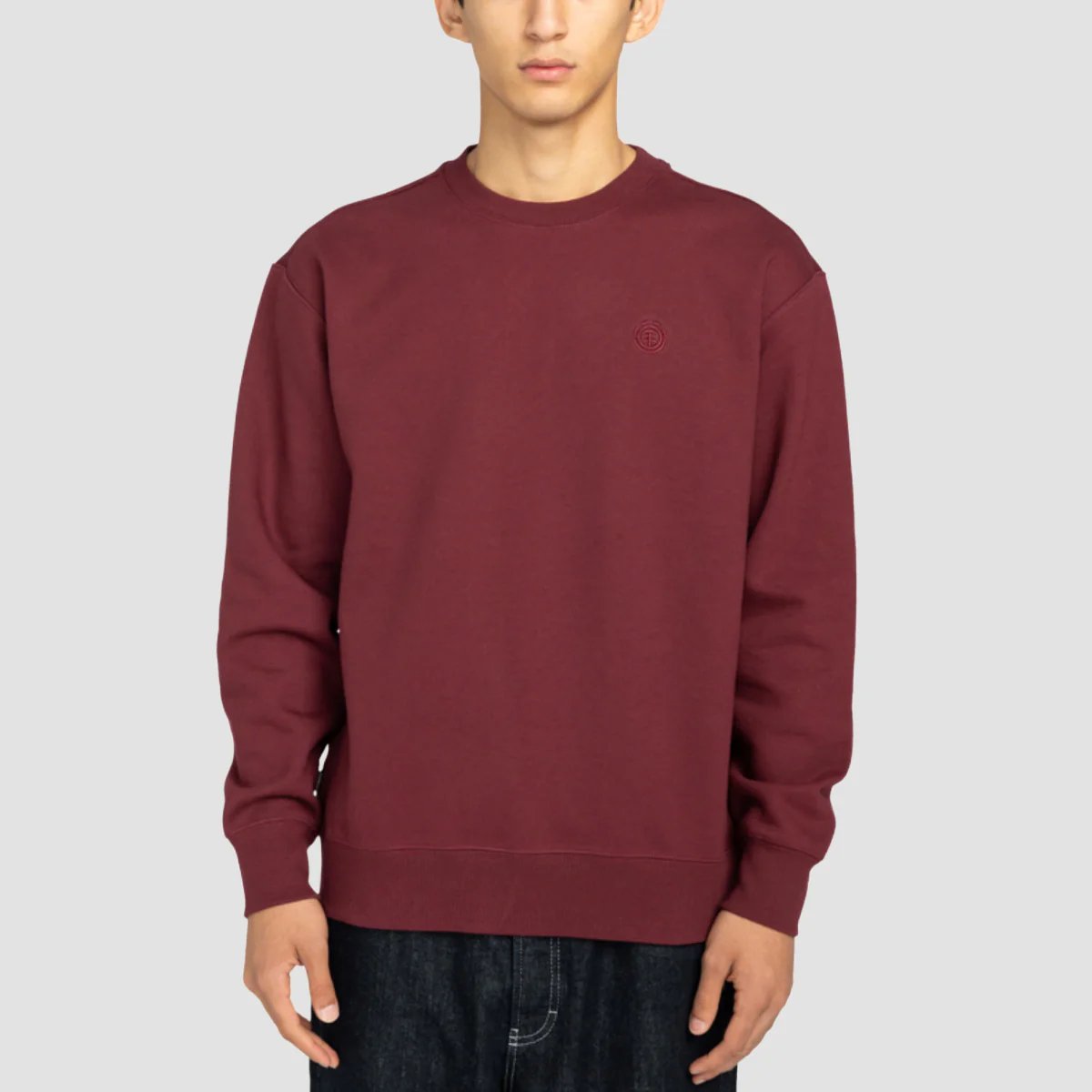 Element Aligator Crew Sweatshirt Zinfandel - Image 2