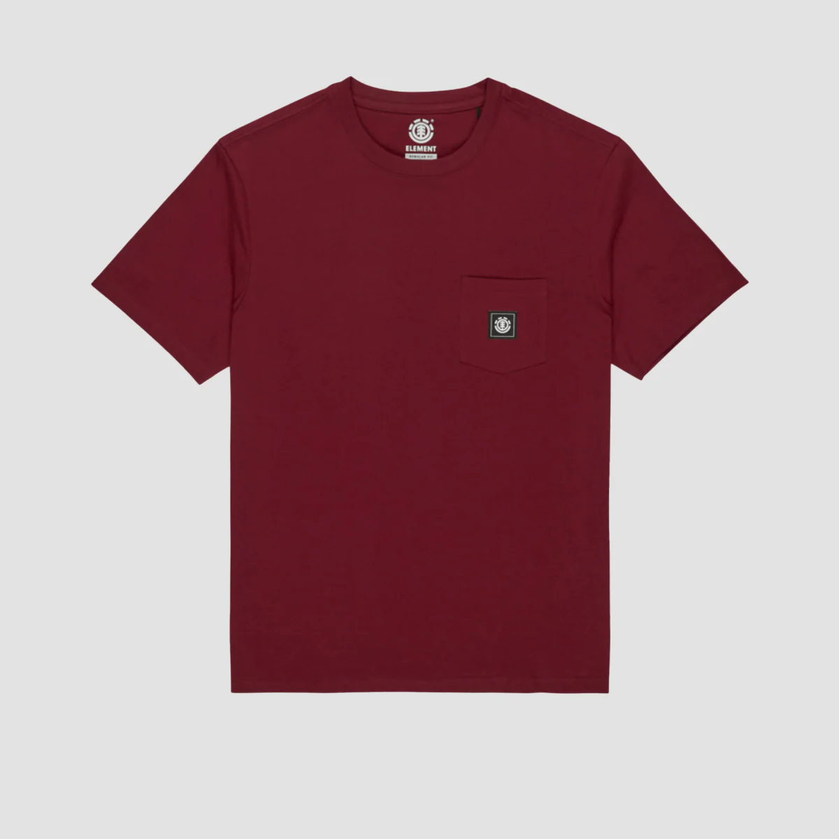 Element Icon Label Pocket T-Shirt  Zinfandel