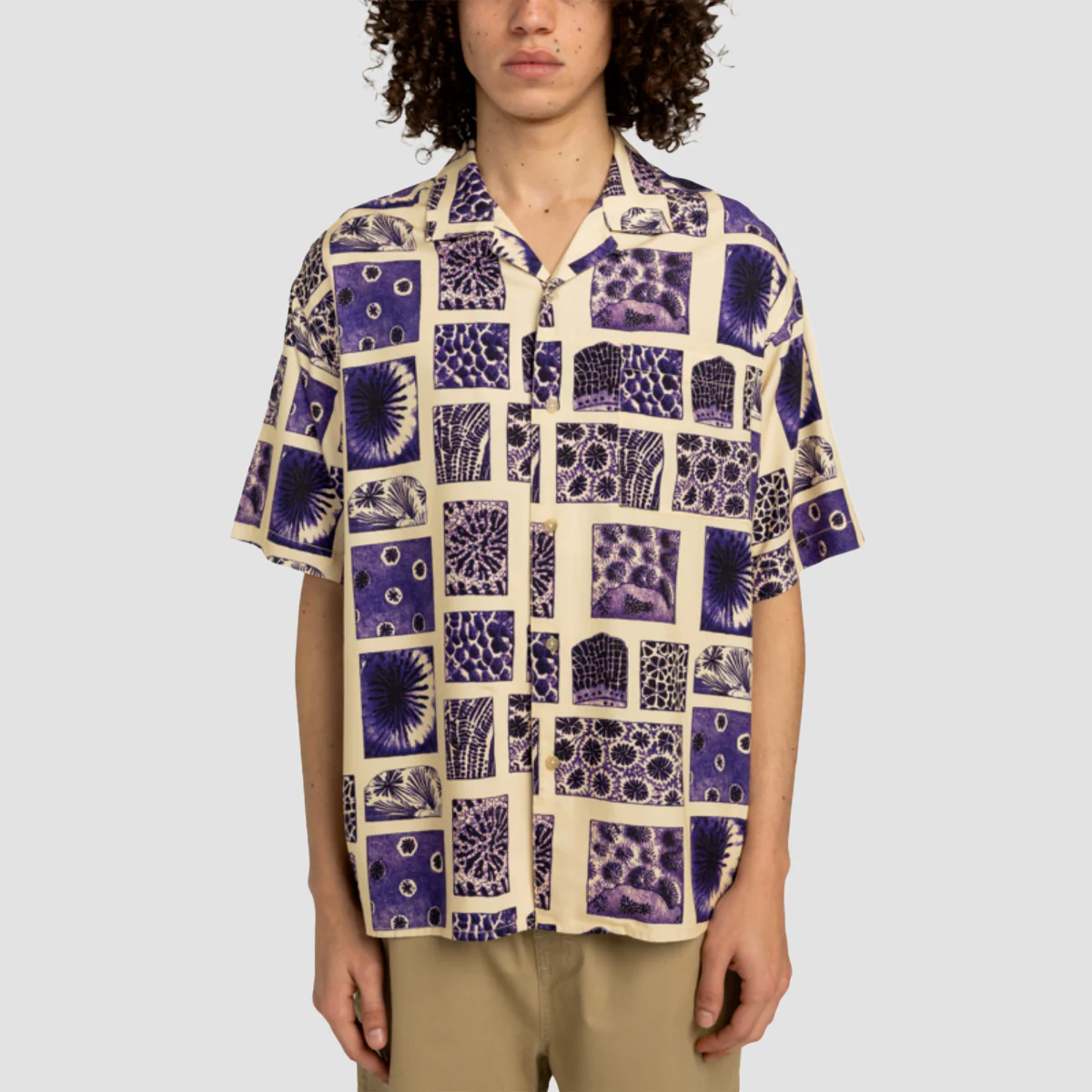 Element Resort Short Sleeve Shirt Corals