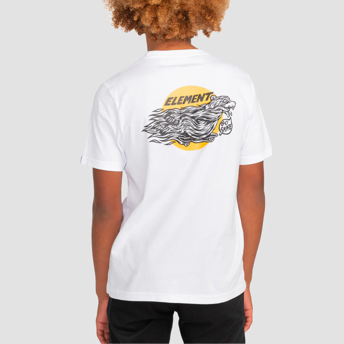 Element Rollin T-Shirt Optic White - Kids