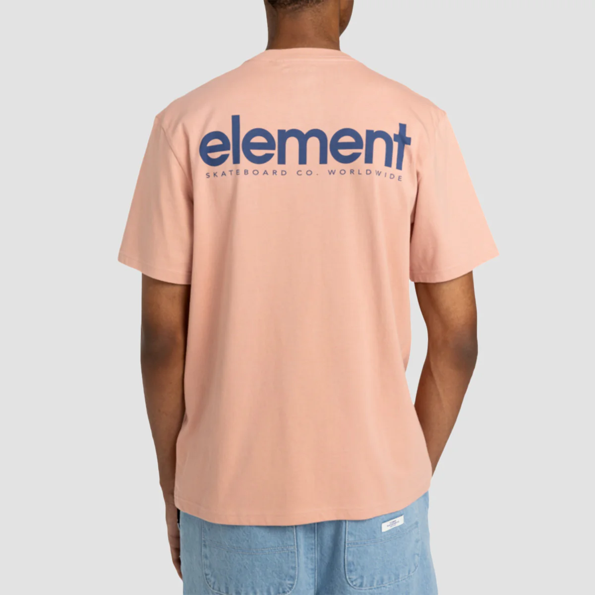 Element Simple Logo T-Shirt Misty Rose - Image 2