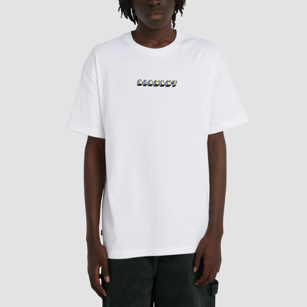 Element World Peace T-Shirt Optic White - Image 2