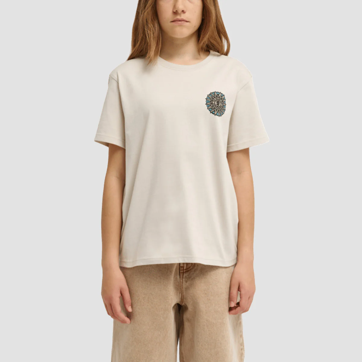 Element X Timber Orbit T-Shirt Oat Milk - Kids - Image 2