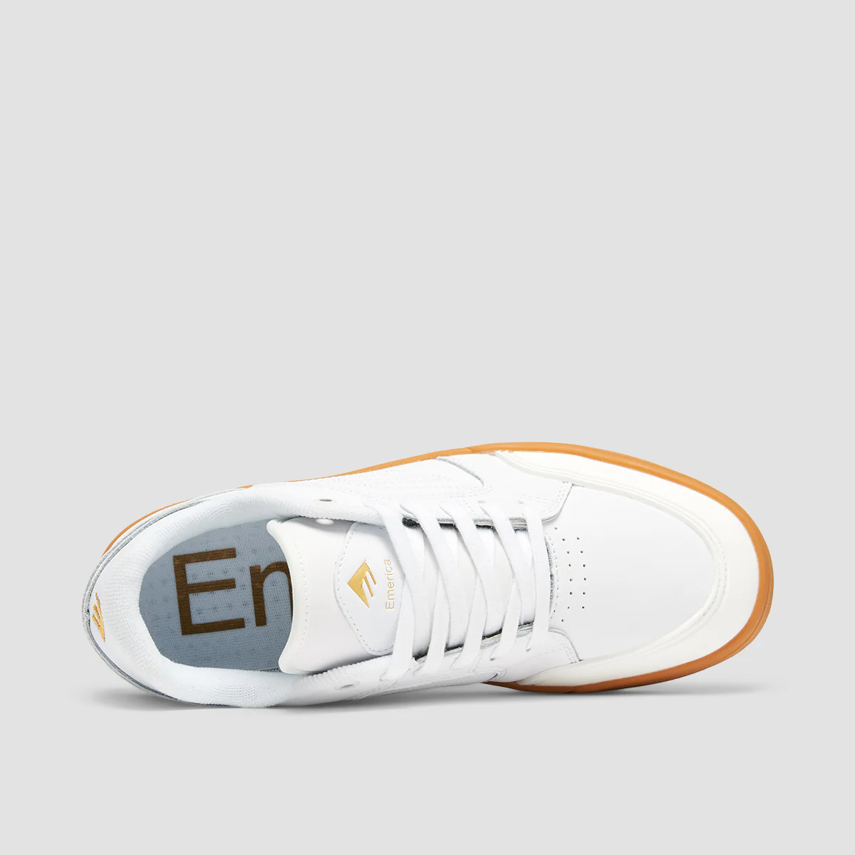 Emerica Heritic Shoes - White/Gum - Image 4