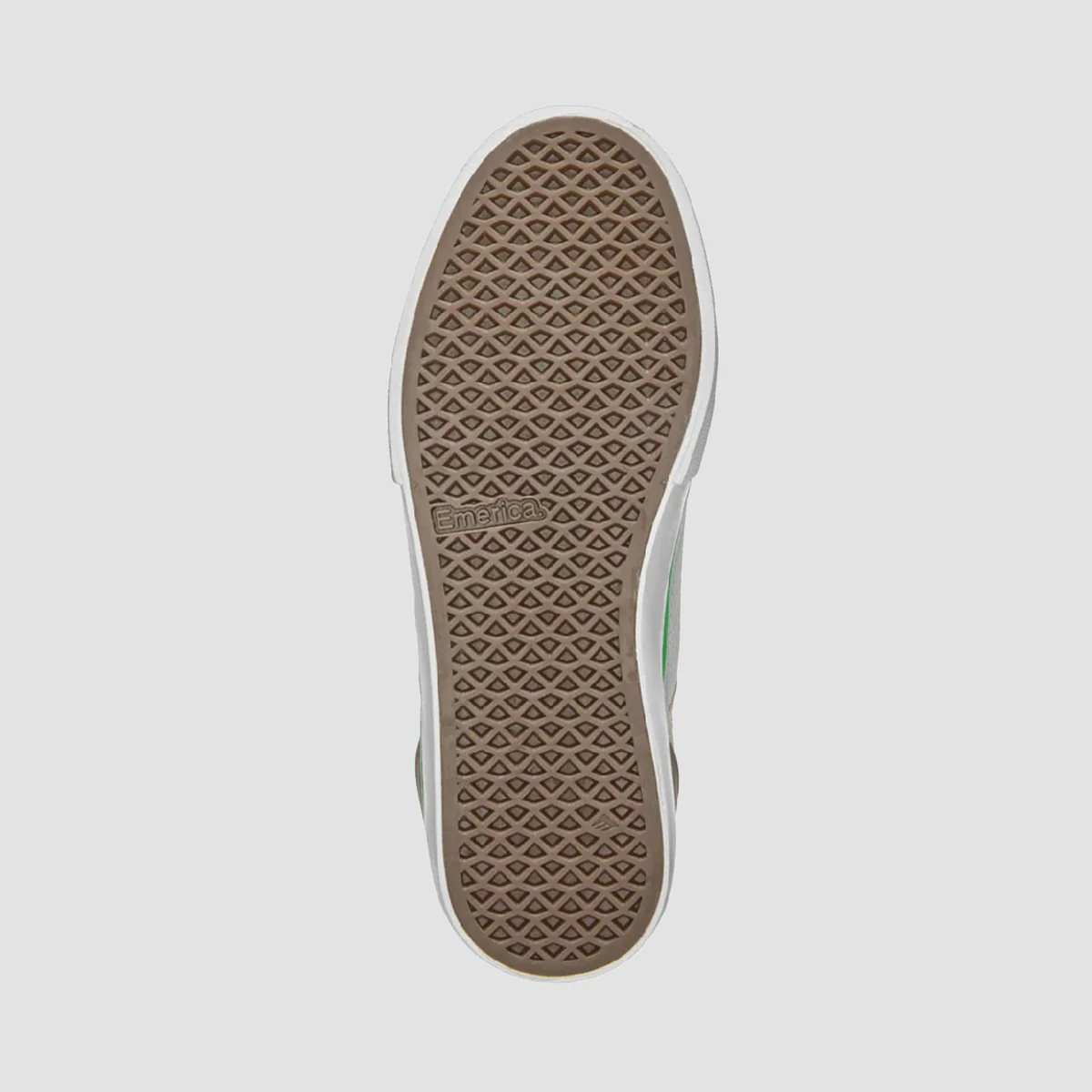 Emerica The Low Vulc Shoes - Tan/Green - Image 3