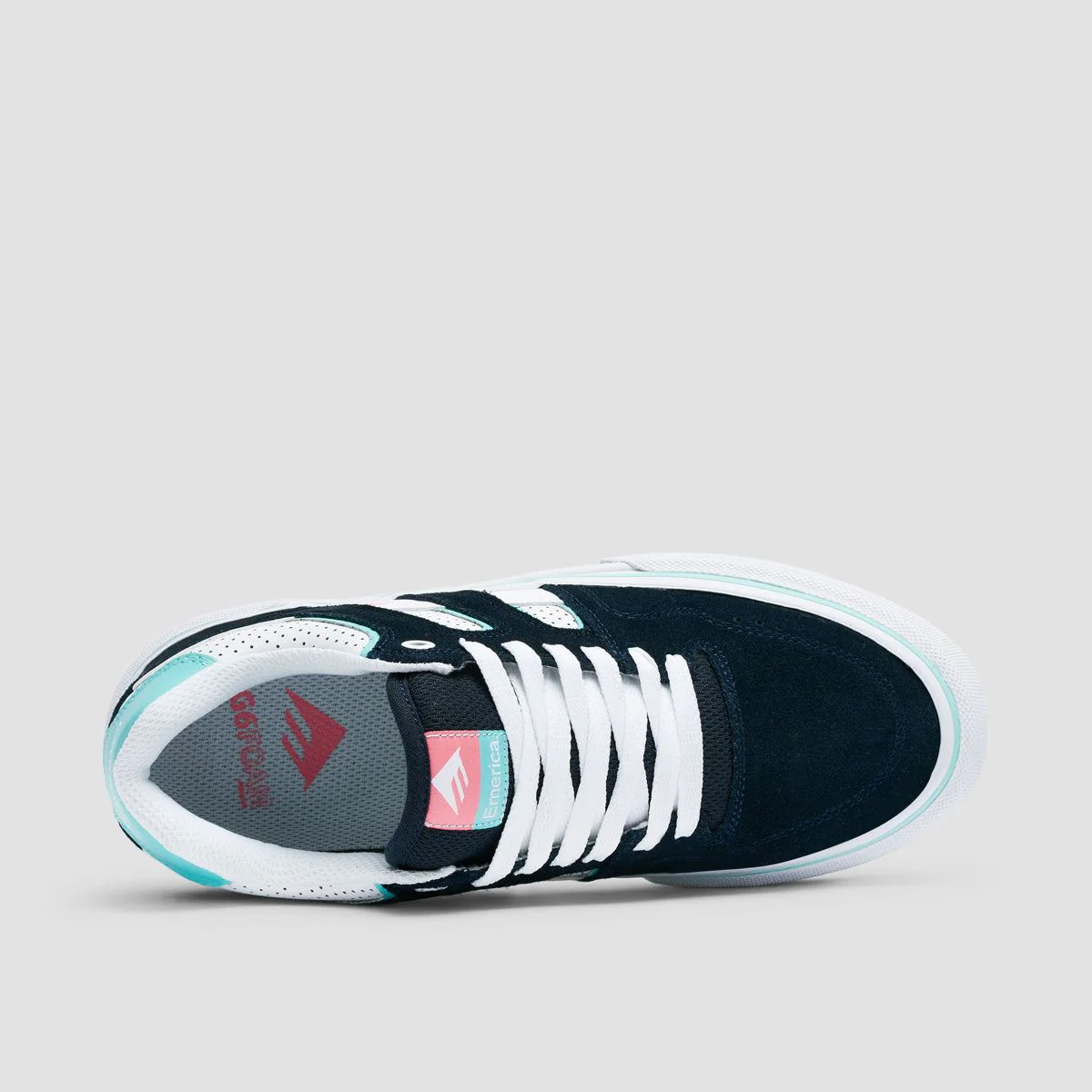 Emerica Tilt G6 Vulc Shoes Navy/White/Blue - Image 4