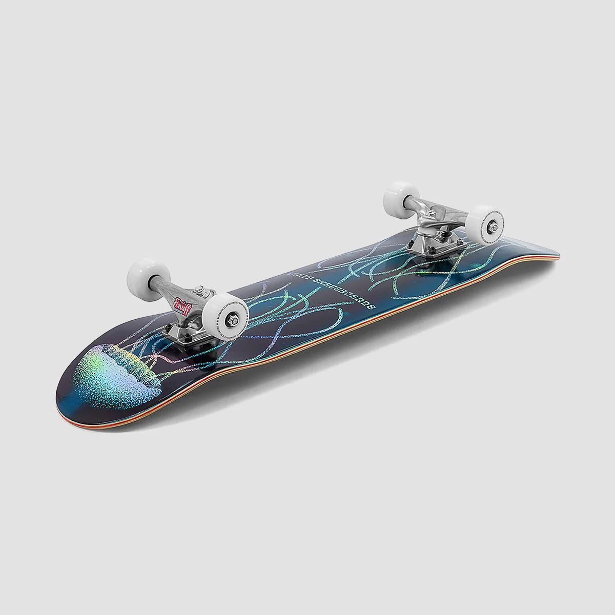 Enuff Abyss Hologram Skateboard Jellyfish - 8" - Image 2