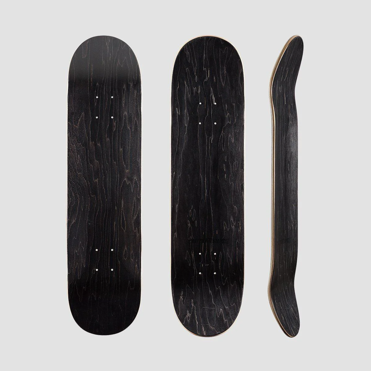 Enuff Classic Skateboard Deck Black - 7.5" - Image 2
