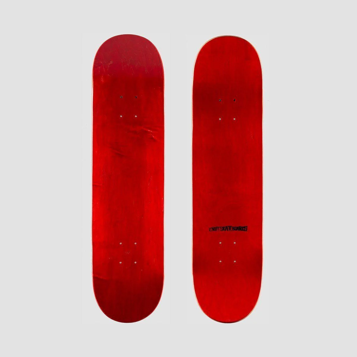 Enuff Classic Skateboard Deck Red - 8" - Image 2