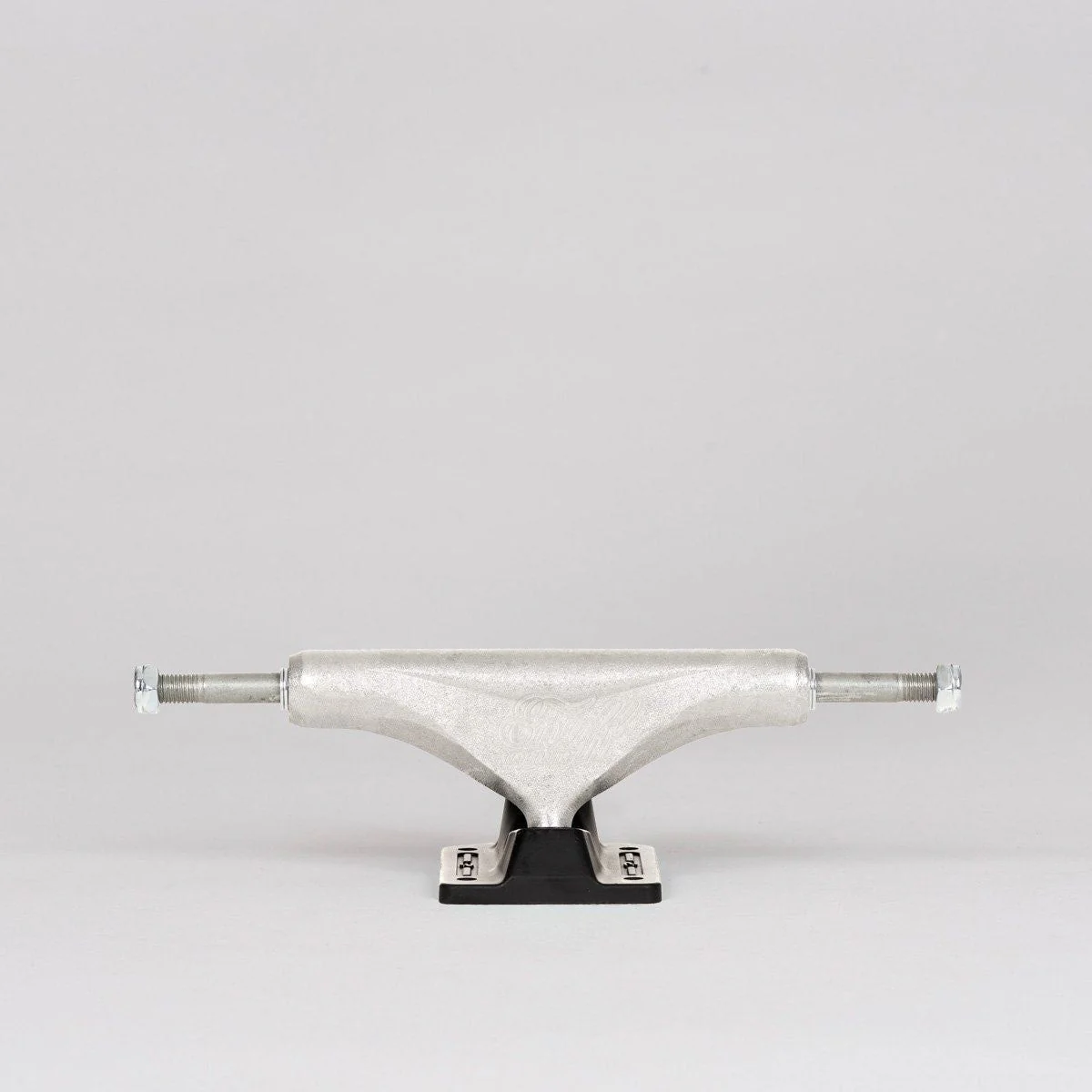 Enuff Decade Pro Satin 129 Skateboard Trucks 1 Pair Raw/Black - 7.6"