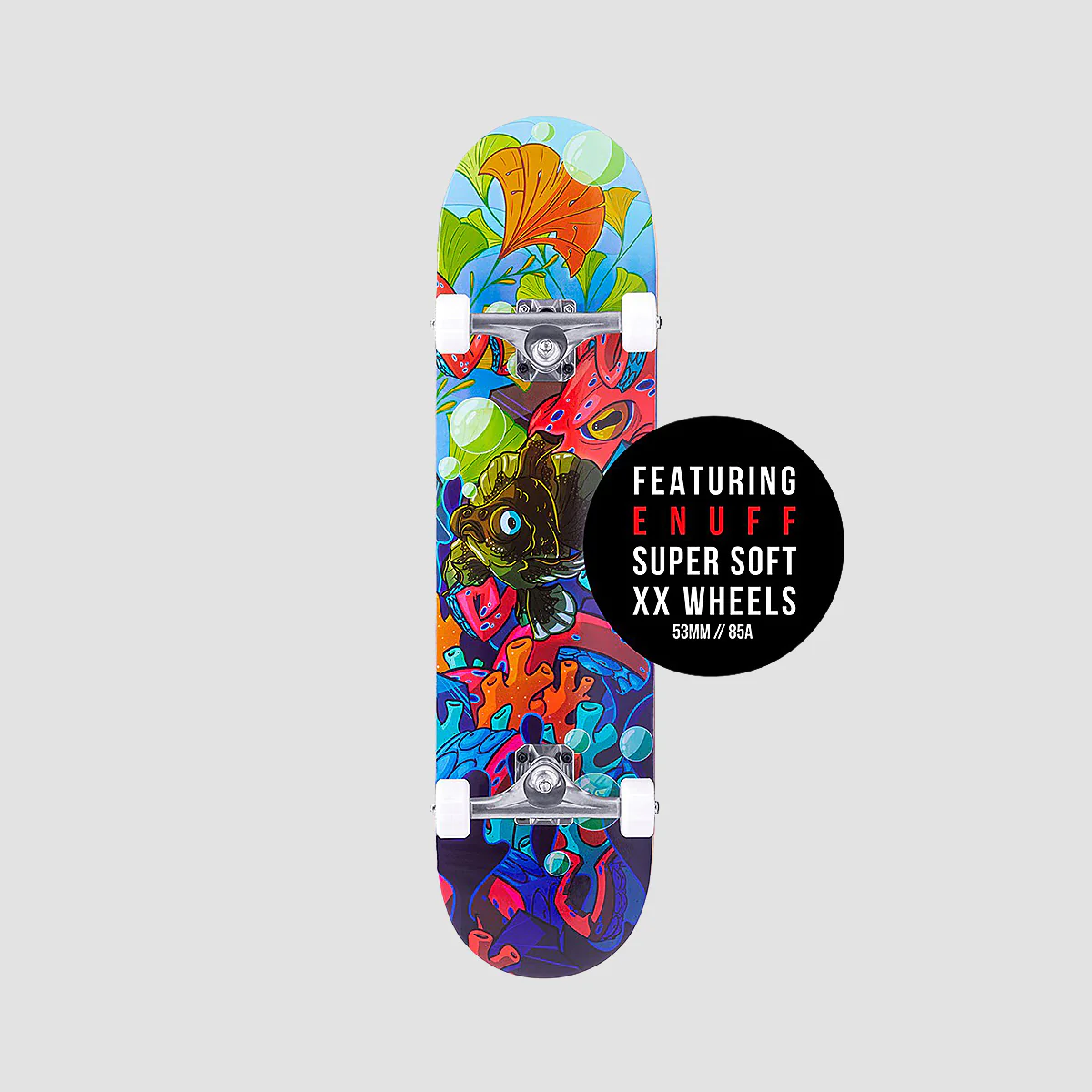 Enuff Lost at Sea Skateboard Goldfish - 8" - Image 2