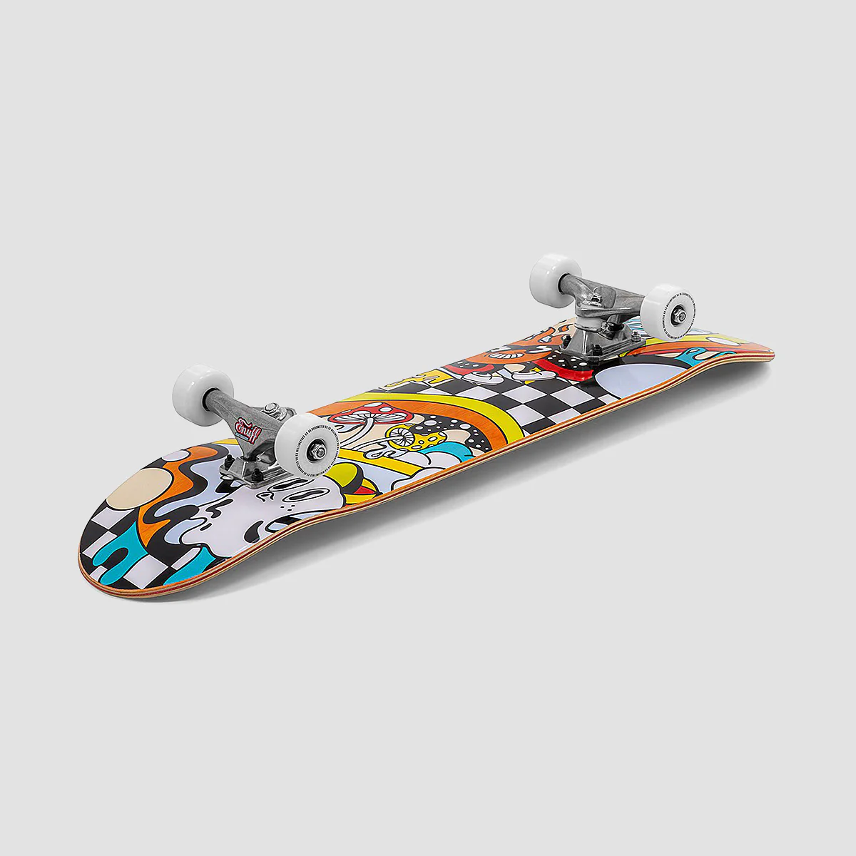 Enuff Meltworld Mini Skateboard Confused - 7.25" - Image 3