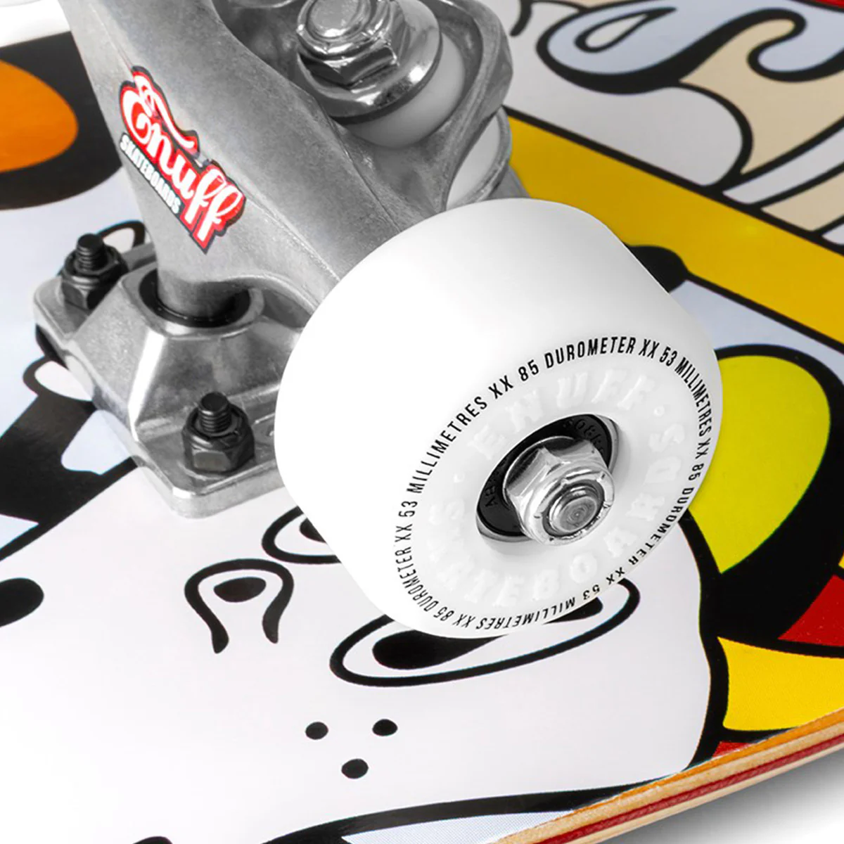 Enuff Meltworld Mini Skateboard Confused - 7.25" - Image 5