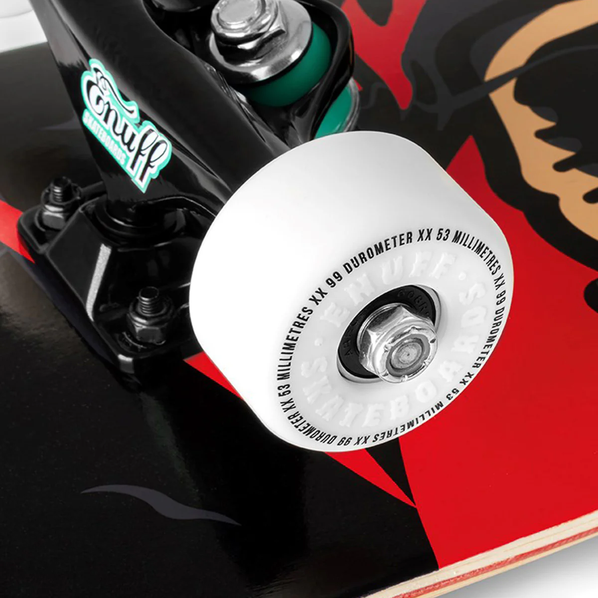 Enuff Pyro III Skateboard Red - 7.75" - Image 5