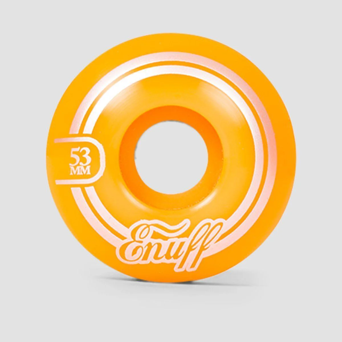 Enuff Refresher II Skateboard Wheels Orange 53mm - Image 2