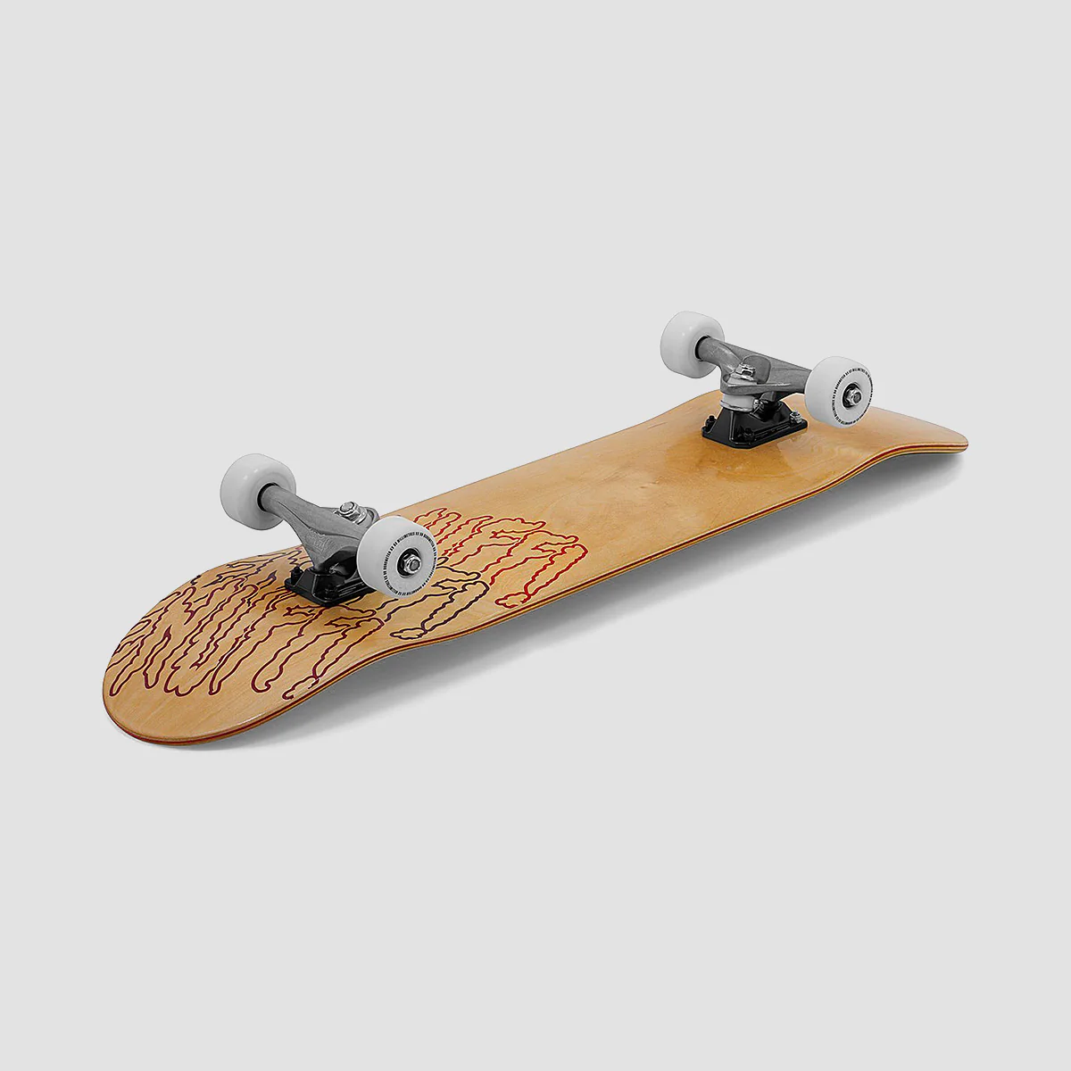Enuff Three Tier Reloaded Skateboard Natural - 8" - Image 3