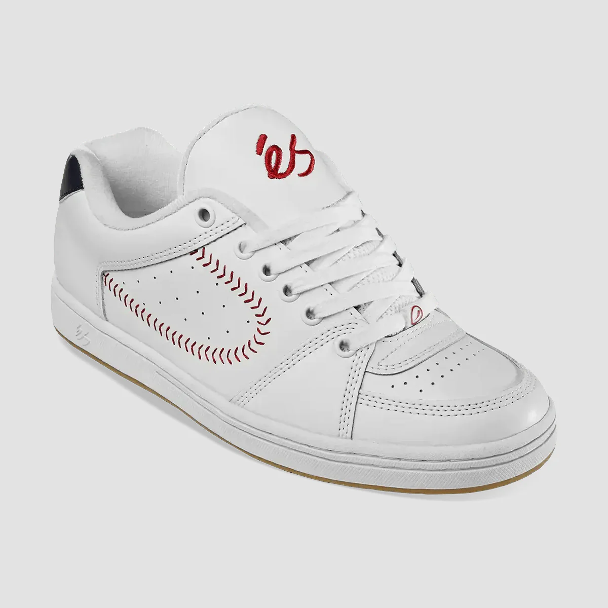 eS Accel Shoes - White/Blue/Red - Image 2
