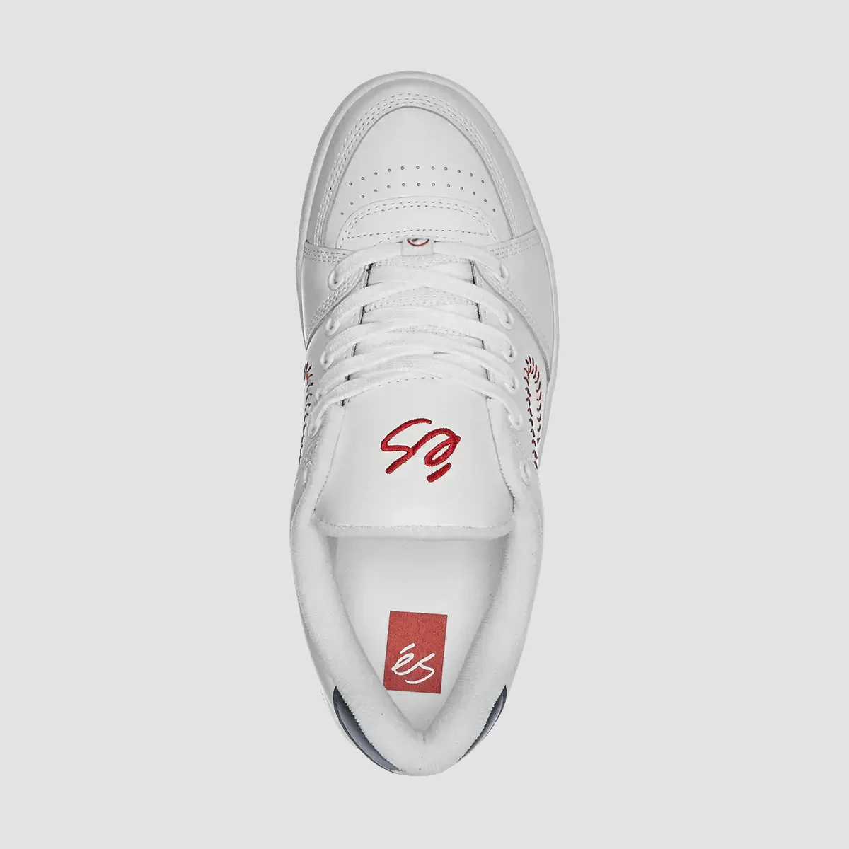 eS Accel Shoes - White/Blue/Red - Image 3