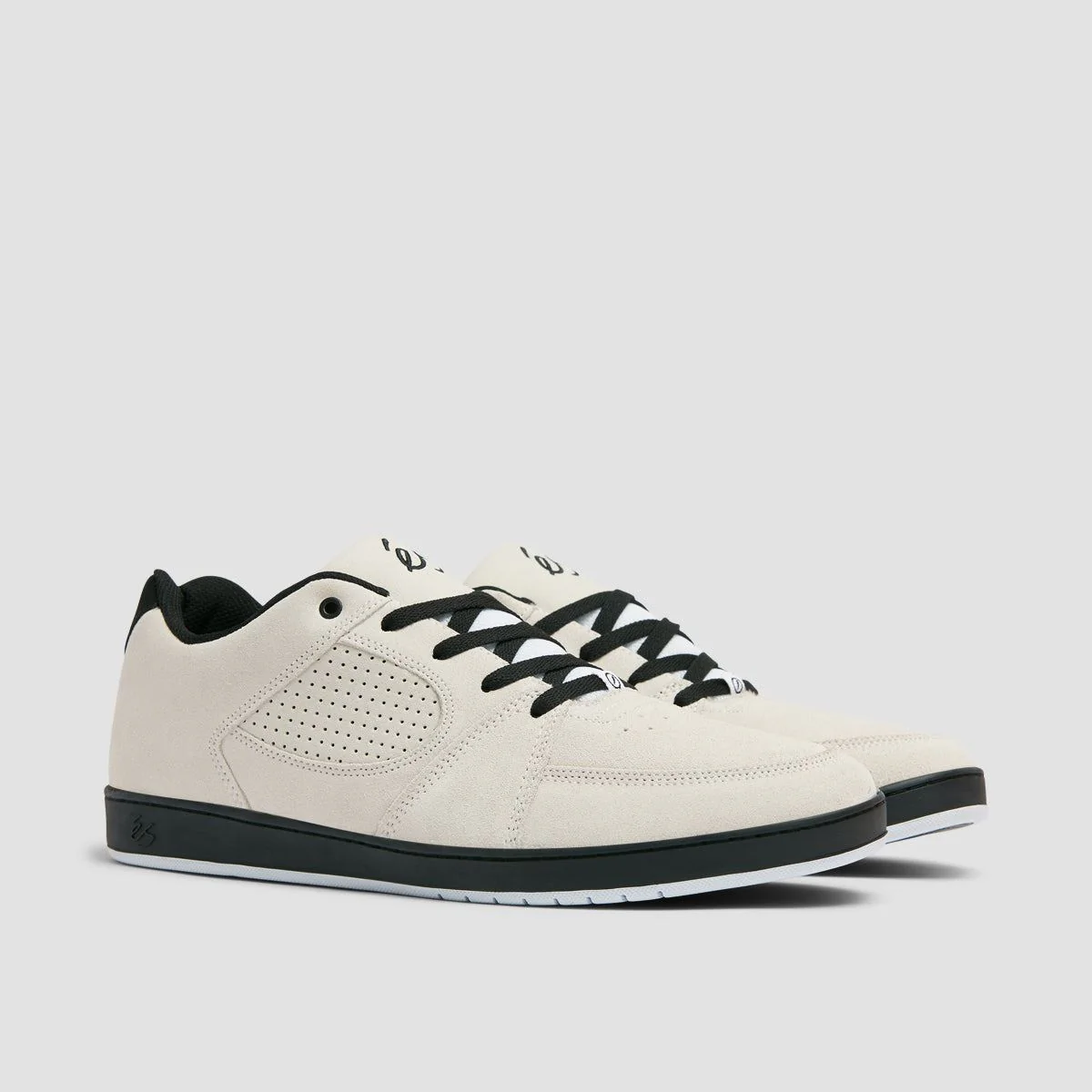 eS Accel Slim Shoes - White/Black/White - Image 2