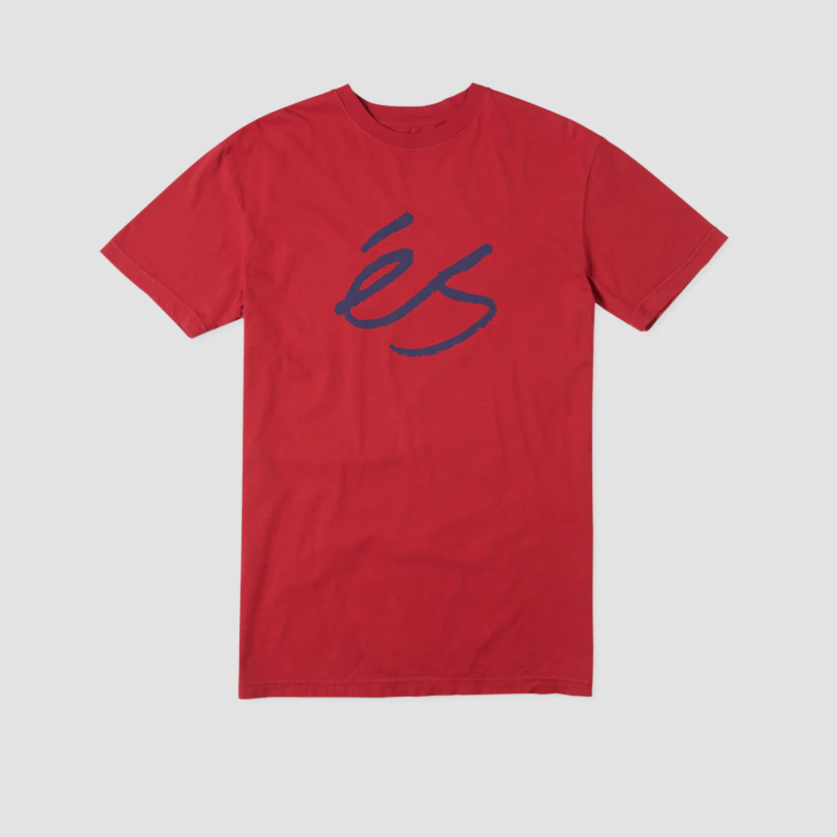 eS Script T-Shirt Red/Navy