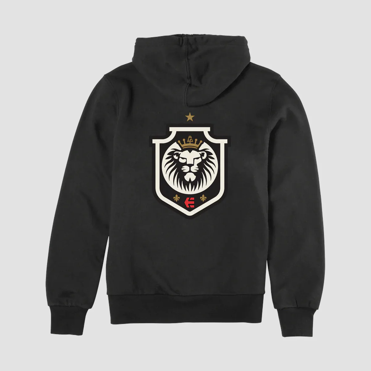 Etnies AG Lion Pullover Hoodie Black - Image 2