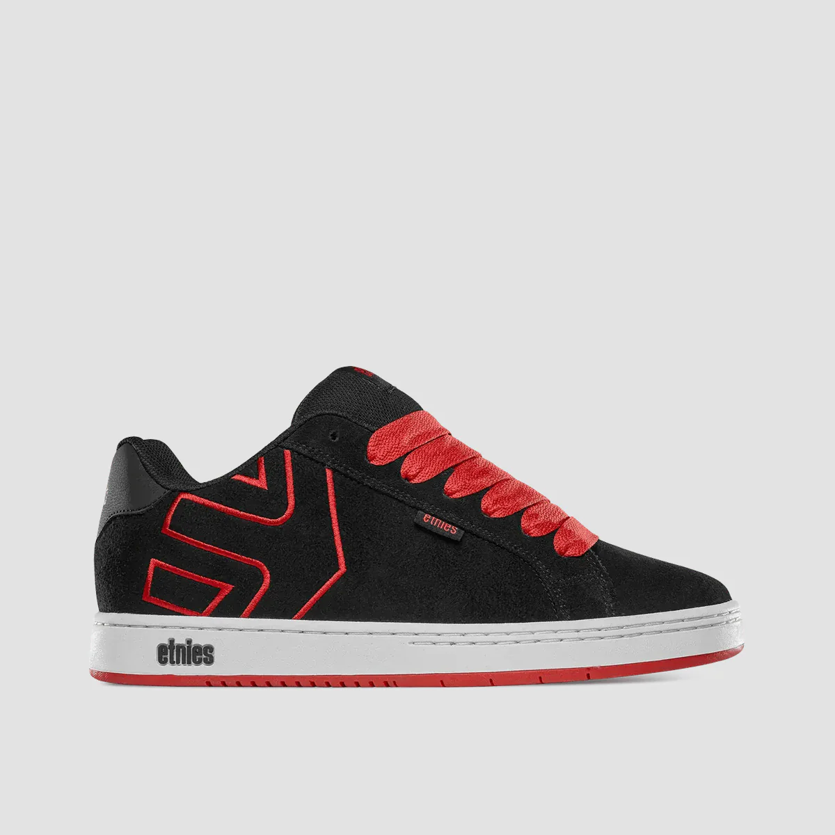 Etnies Fader Shoes - Black/Red