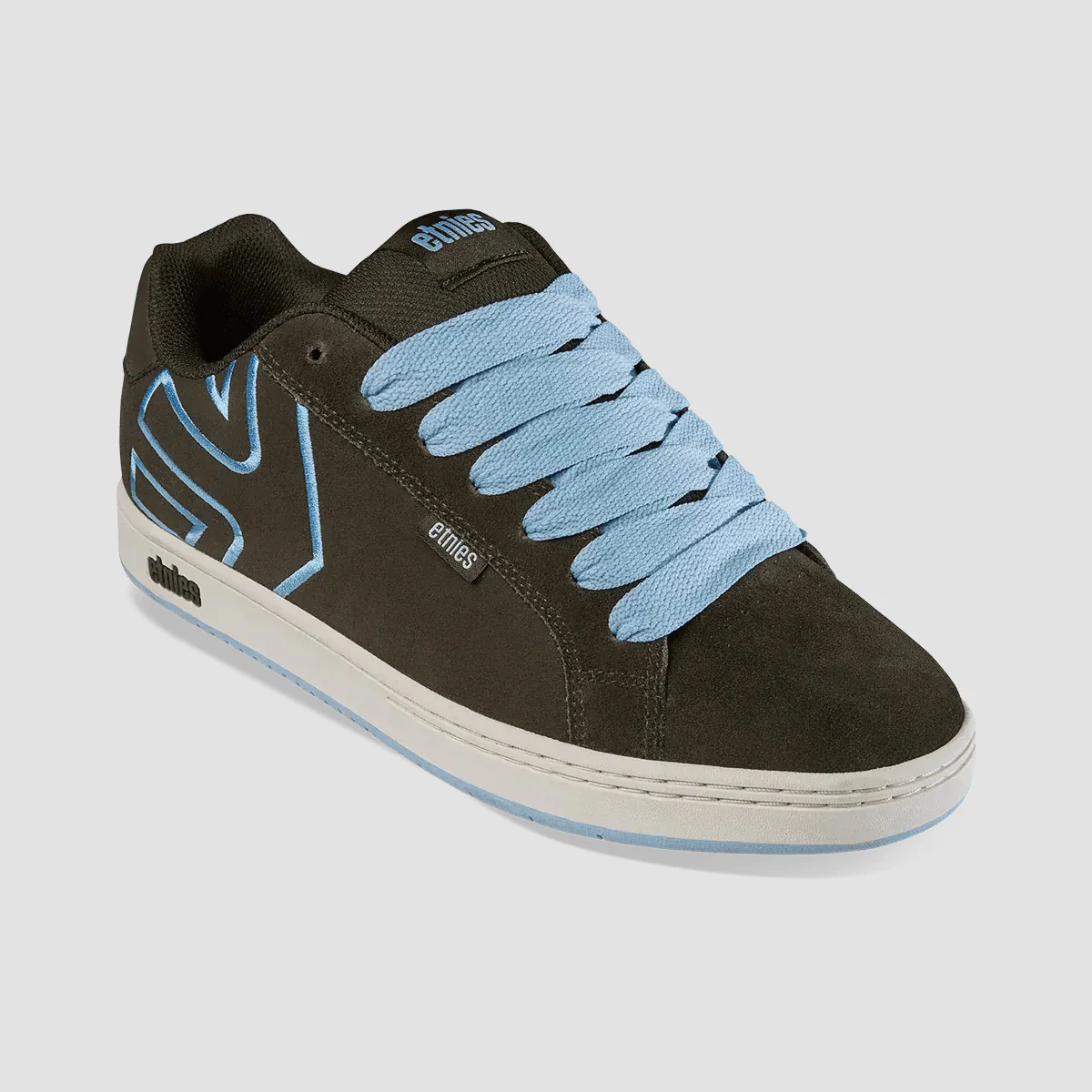 Etnies Fader Shoes - Brown/Blue - Image 2