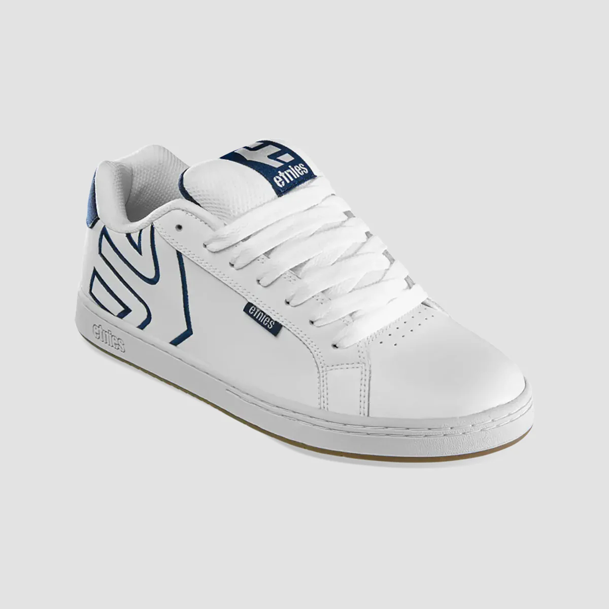 Etnies Fader Shoes - White/White/Navy - Image 2