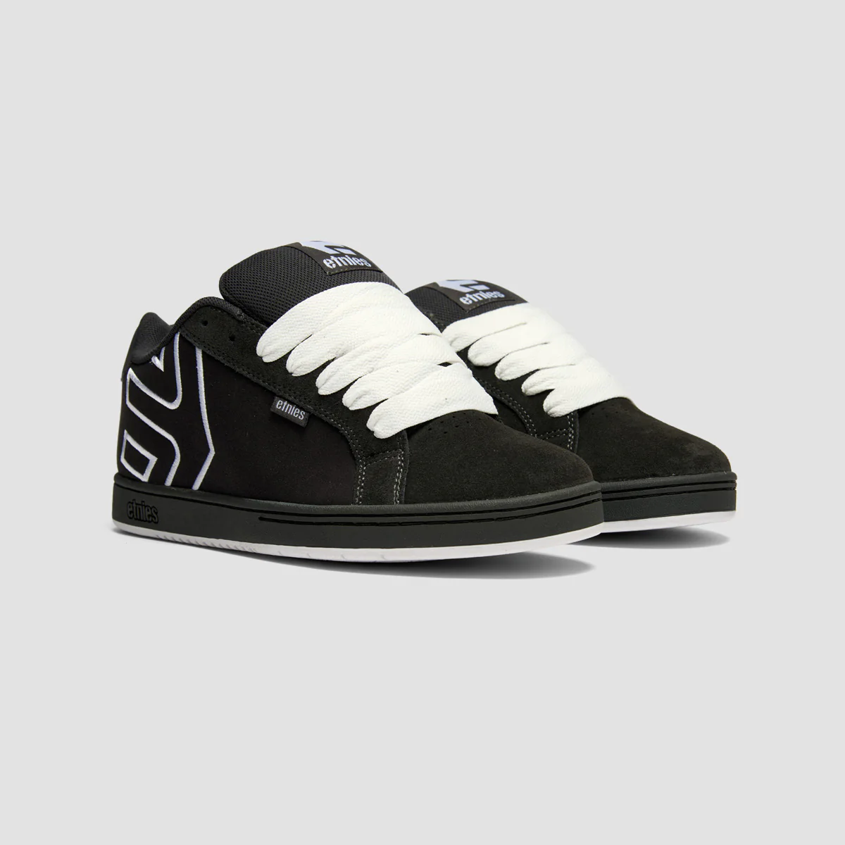 Etnies Fader Shoes - Worn Black - Image 2