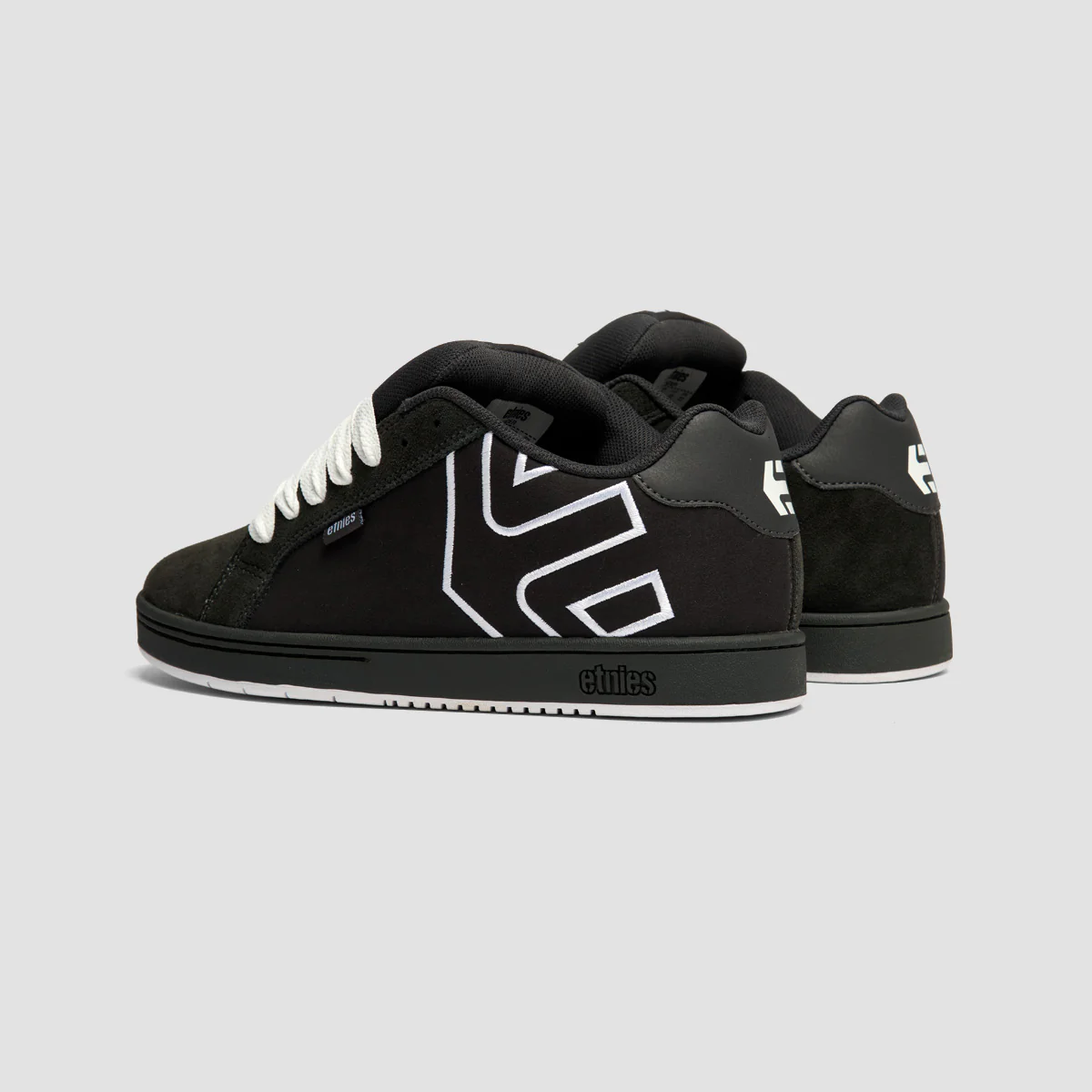 Etnies Fader Shoes - Worn Black - Image 3