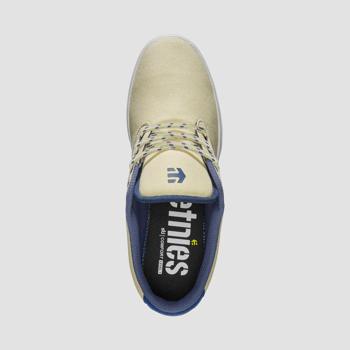 Etnies Jameson 2 Eco Shoes - Tan/Blue/White - Image 3