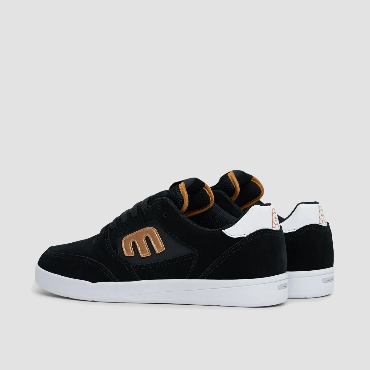 Etnies Veer Shoes - Black/Gold/White - Image 3