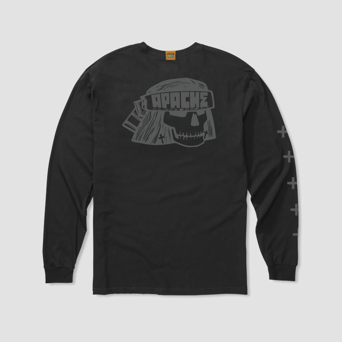 Etnies X Apache Longsleeve T-Shirt Black - Image 2