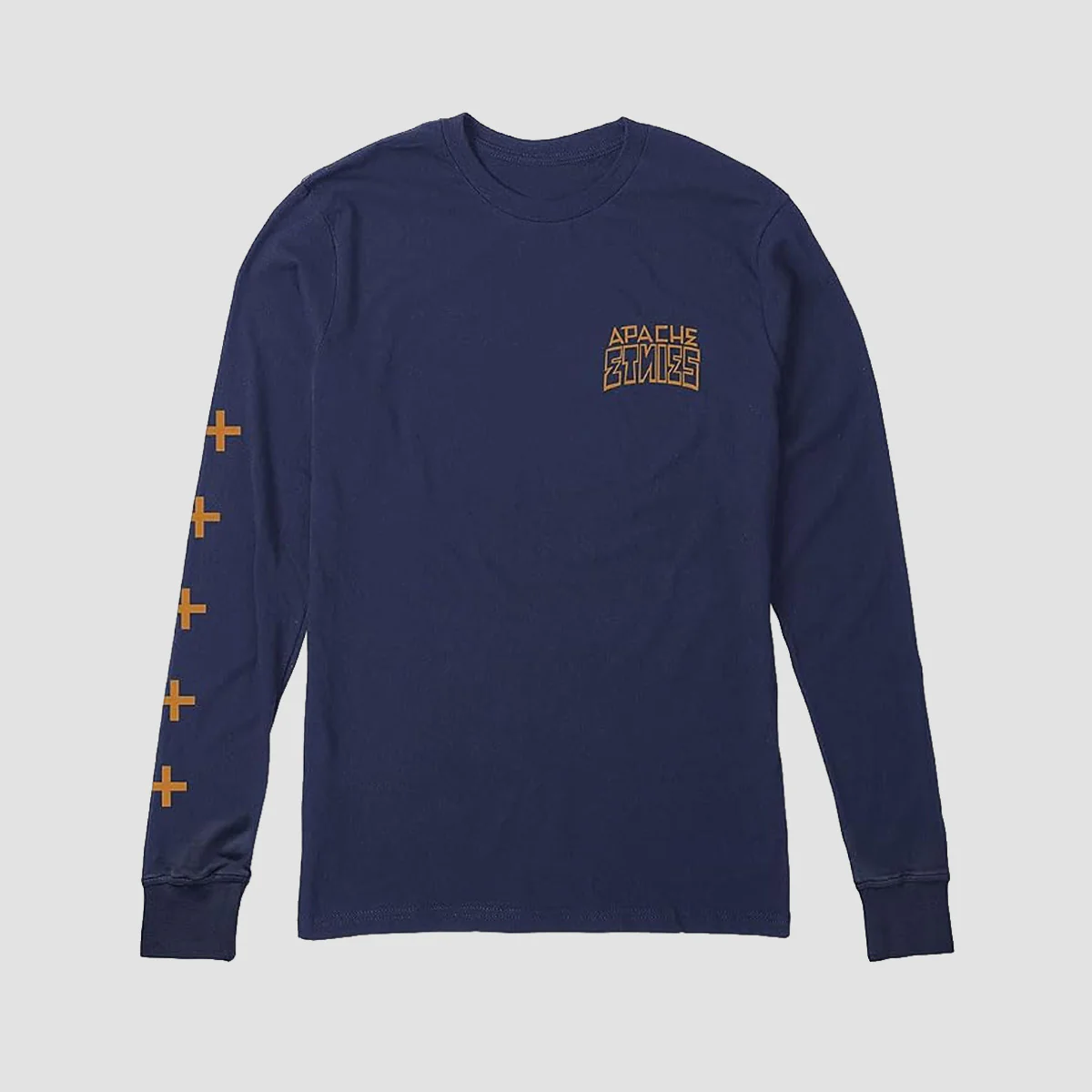 Etnies X Apache Longsleeve T-Shirt Navy