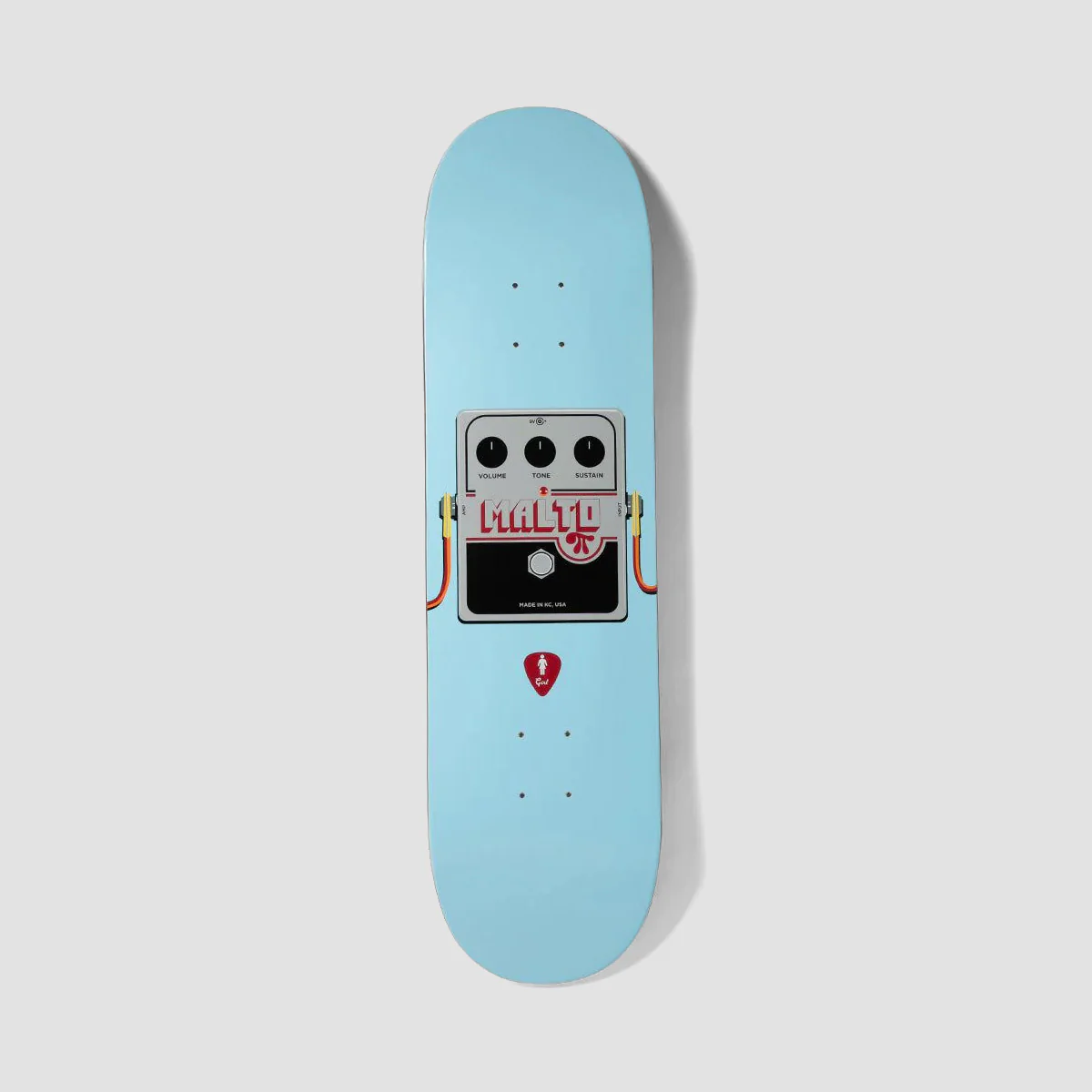 Girl Stomp Sean Malto Twin Tip Skateboard Deck - 8.3"