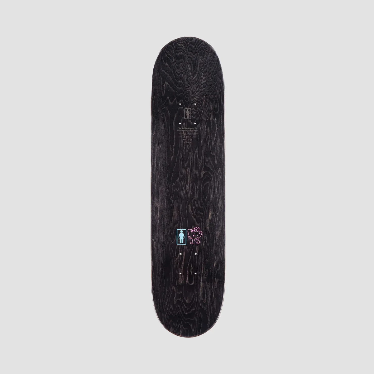 Girl x Hello Kitty 50th Anniversary Griffin Gass Skateboard Deck - 8.5" - Image 2