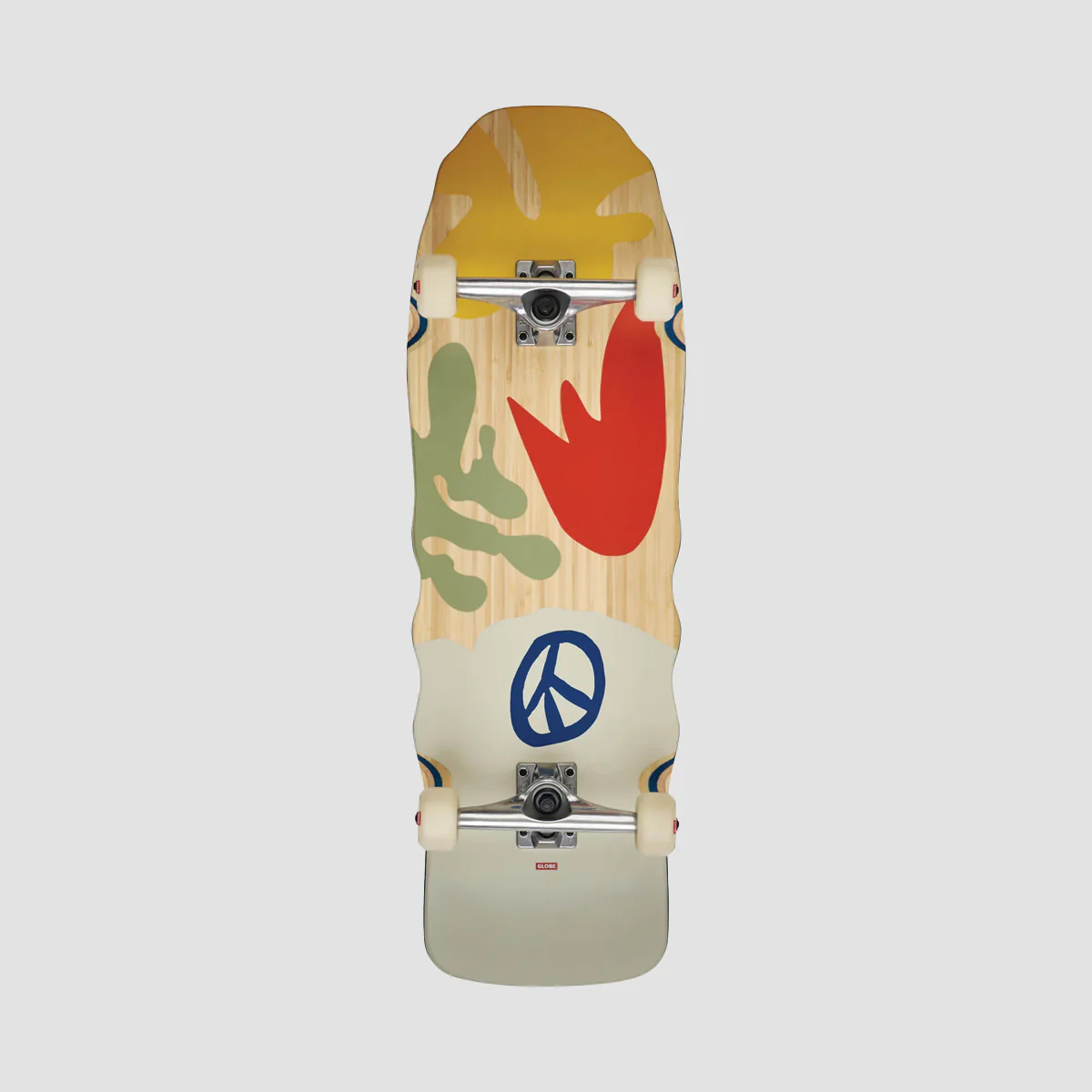 Globe Restless Crusier Skateboard Bamboo/Subterrain - 10"