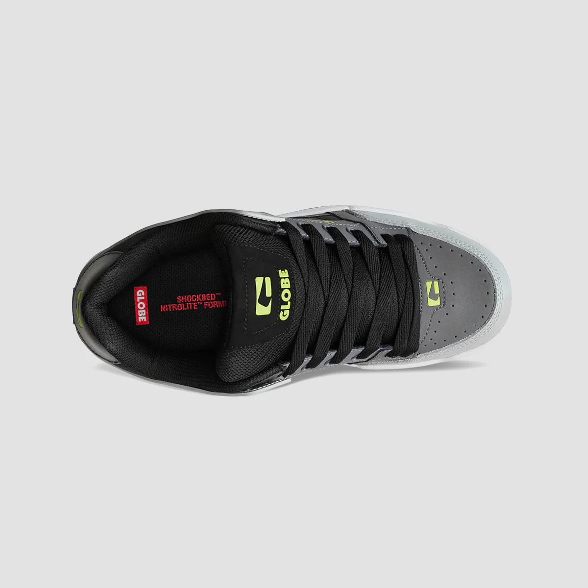 Globe Tilt Shoes - Greyscale/Black - Image 2