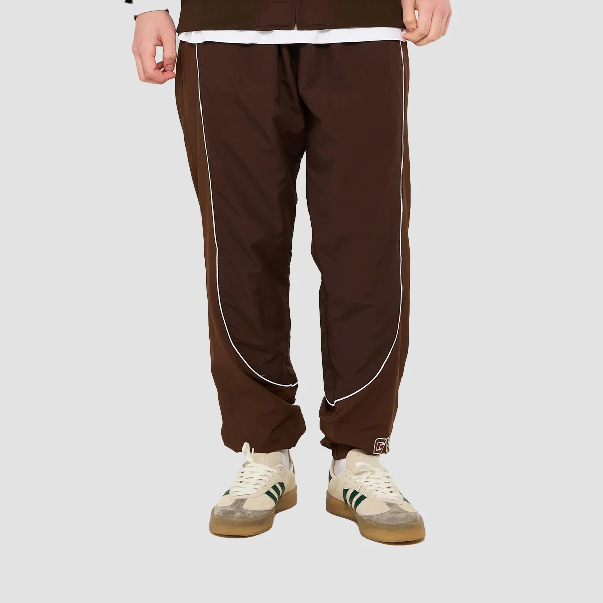 GVNMNT Chambers Track Pants Chocolate/Walnut